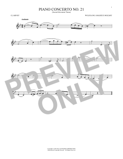 Piano Concerto No. 21 In C Major (Download) 