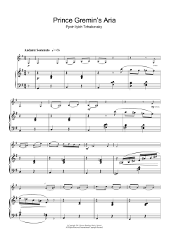 Prince Gremin's Aria von Peter Iljitsch Tschaikowsky (Download) 