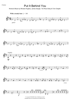 Put It Behind You von Keane (Download) 