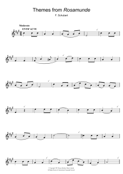 Rosamunde Overture von Franz Schubert (Download) 