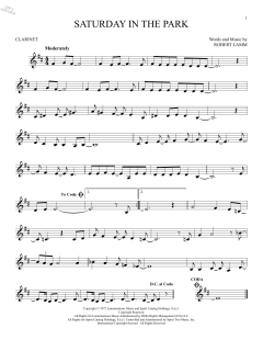 Saturday In The Park von Chicago (Download) 