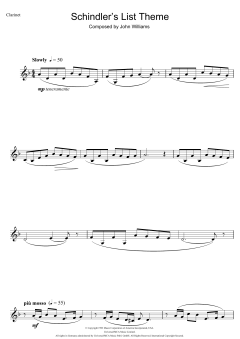 Schindler's List von John Williams (Download) 