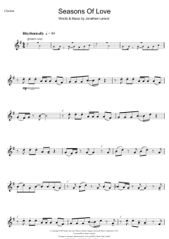 Seasons Of Love von Jonathan Larson (Download) 