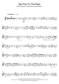 Set Fire To The Rain von Adele (Download) 