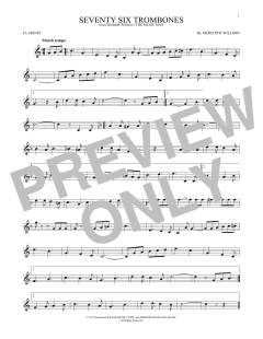 Seventy Six Trombones von Meredith Willson (Download) 