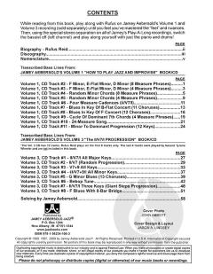 Bass Lines Aebersold Vol. 1&3 (Jamey Aebersold) 