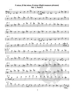 Bass Lines Aebersold Vol. 1&3 (Jamey Aebersold) 