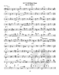 Bass Lines Aebersold Vol. 1&3 (Jamey Aebersold) 