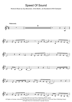 Speed Of Sound von Coldplay (Download) 