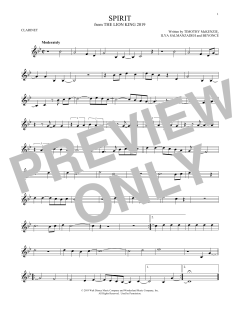 Spirit von Beyoncé (Download) 