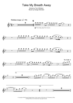 Take My Breath Away von Berlin (Download) 