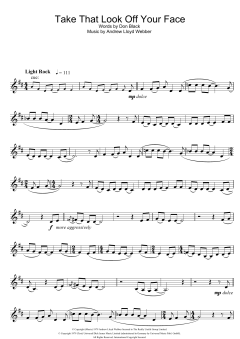 Take That Look Off Your Face von Andrew Lloyd Webber (Download) 