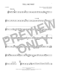 Tell Me Why von The Beatles (Download) 