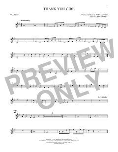 Thank You Girl von The Beatles (Download) 