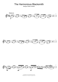 The Harmonious Blacksmith von Georg Friedrich Händel (Download) 