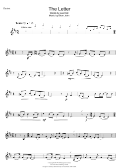 The Letter von Elton John (Download) 