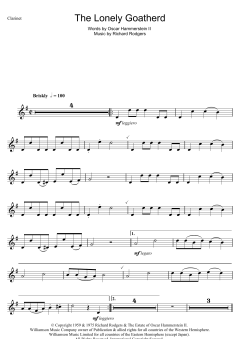 The Lonely Goatherd von Richard Rodgers (Download) 