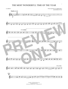 The Most Wonderful Time Of The Year von Andy Williams (Download) 