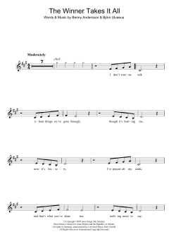 The Winner Takes It All von ABBA (Download) 