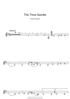 Theme From The Trout Quintet von Franz Schubert (Download) 
