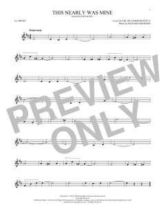 This Nearly Was Mine von Richard Rodgers (Download) 