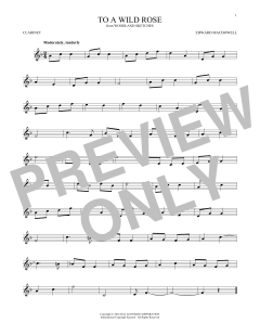 To A Wild Rose, Op. 51, No. 1 (Download) 