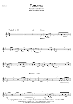 Tomorrow von Charles Strouse (Download) 