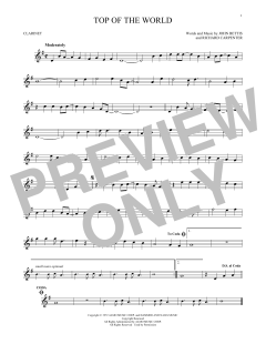 Top Of The World von The Carpenters (Download) 