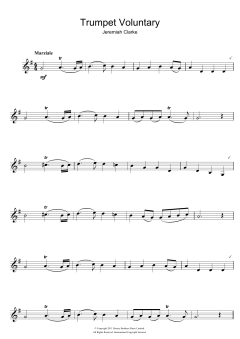 Trumpet Voluntary von Jeremiah Clarke (Download) 