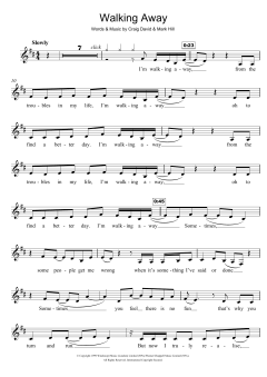 Walking Away von Craig David (Download) 