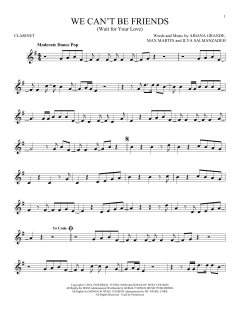 We Can't Be Friends von Ariana Grande (Download) 