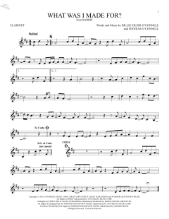 What Was I Made For? von Billie Eilish (Download) 