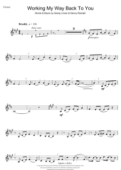 Working My Way Back To You von The Four Seasons (Download) 