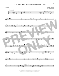 You Are The Sunshine Of My Life von Stevie Wonder (Download) 