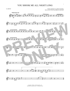 You Shook Me All Night Long von Brian Johnson (Download) 
