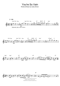 You're So Vain von Carly Simon (Download) 
