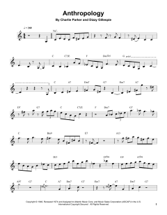 Anthropology von Charlie Parker (Download) 