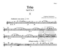 Trio op. 12 No. 2 in F minor von Eugène Walckiers (Download) 