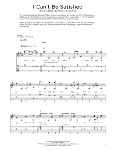 I Can't Be Satisfied von Muddy Waters (Download) 