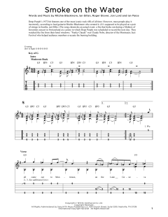 Smoke On The Water von Deep Purple (Download) 