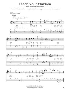 Teach Your Children von Graham Nash (Download) 