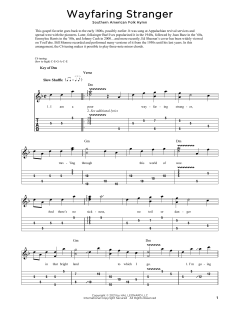 Wayfaring Stranger von Southern American Folk Hymn (Download) 
