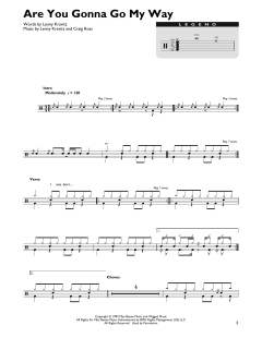 Are You Gonna Go My Way von Lenny Kravitz (Download) 