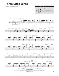 Three Little Birds von Bob Marley (Download) 