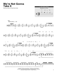 We're Not Gonna Take It von Twisted Sister (Download) 