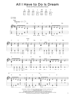 All I Have To Do Is Dream von The Everly Brothers (Download) 