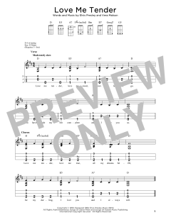 Love Me Tender von Elvis Presley (Download) 