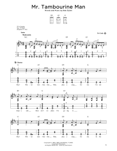 Mr. Tambourine Man von Bob Dylan (Download) 