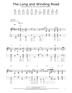 The Long And Winding Road von The Beatles (Download) 