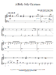 A Holly Jolly Christmas von Johnny Marks (Download) 